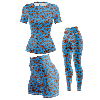 Monarch Wingspan Women's BJJ Rash Guard - Shortsleeve