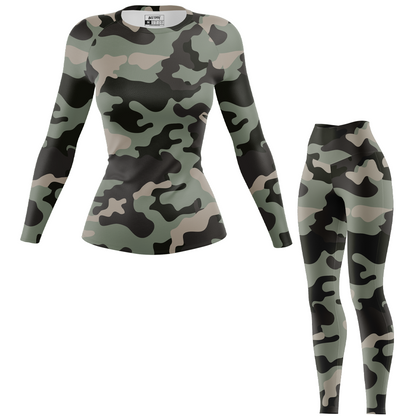 Camouflage Women’s BJJ Rash Guard