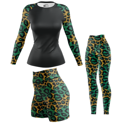 Savannah Leopard Women's BJJ Rash Guard