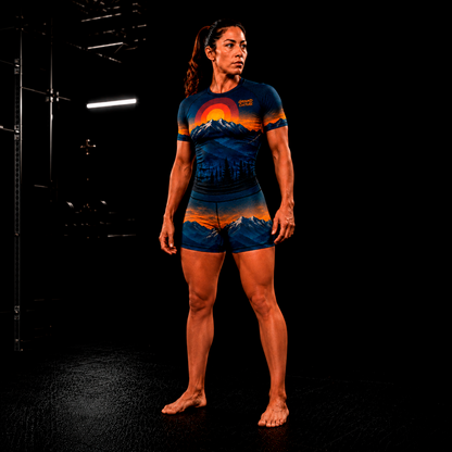The Rockies Women's BJJ Rash Guard