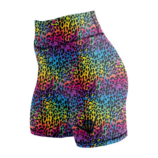 Colorful Savage Women's BJJ Spats Shorts