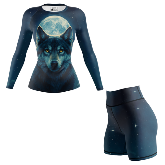 Lone Wolf Women's BJJ Rash Guard