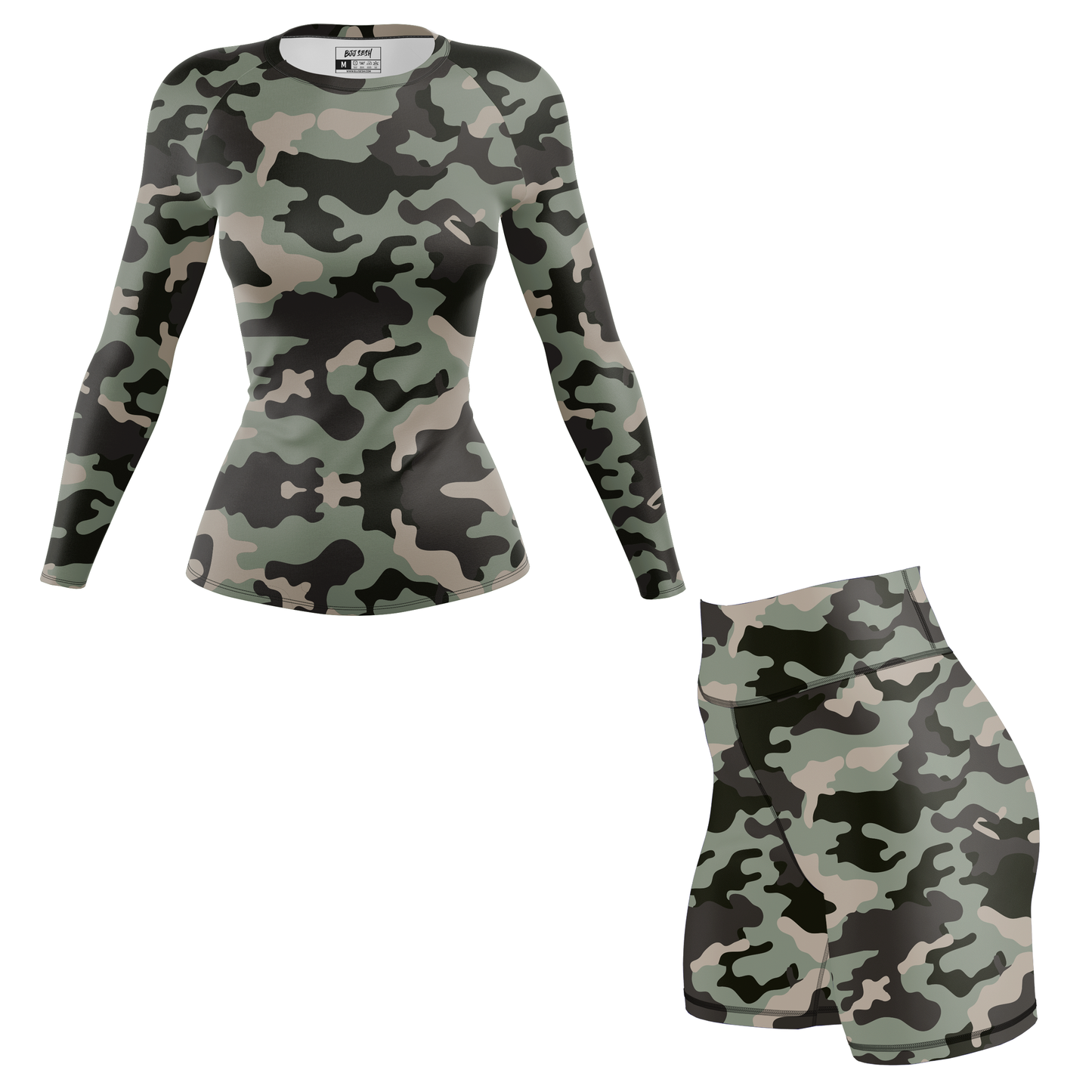 Camouflage Women’s BJJ Rash Guard