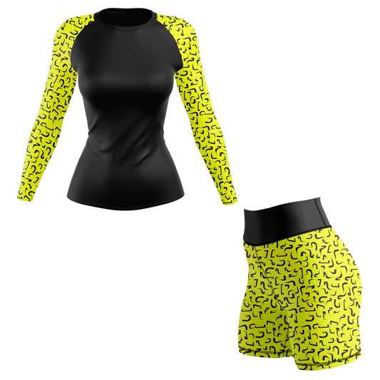 Curly Fusion Women's BJJ Rash Guard