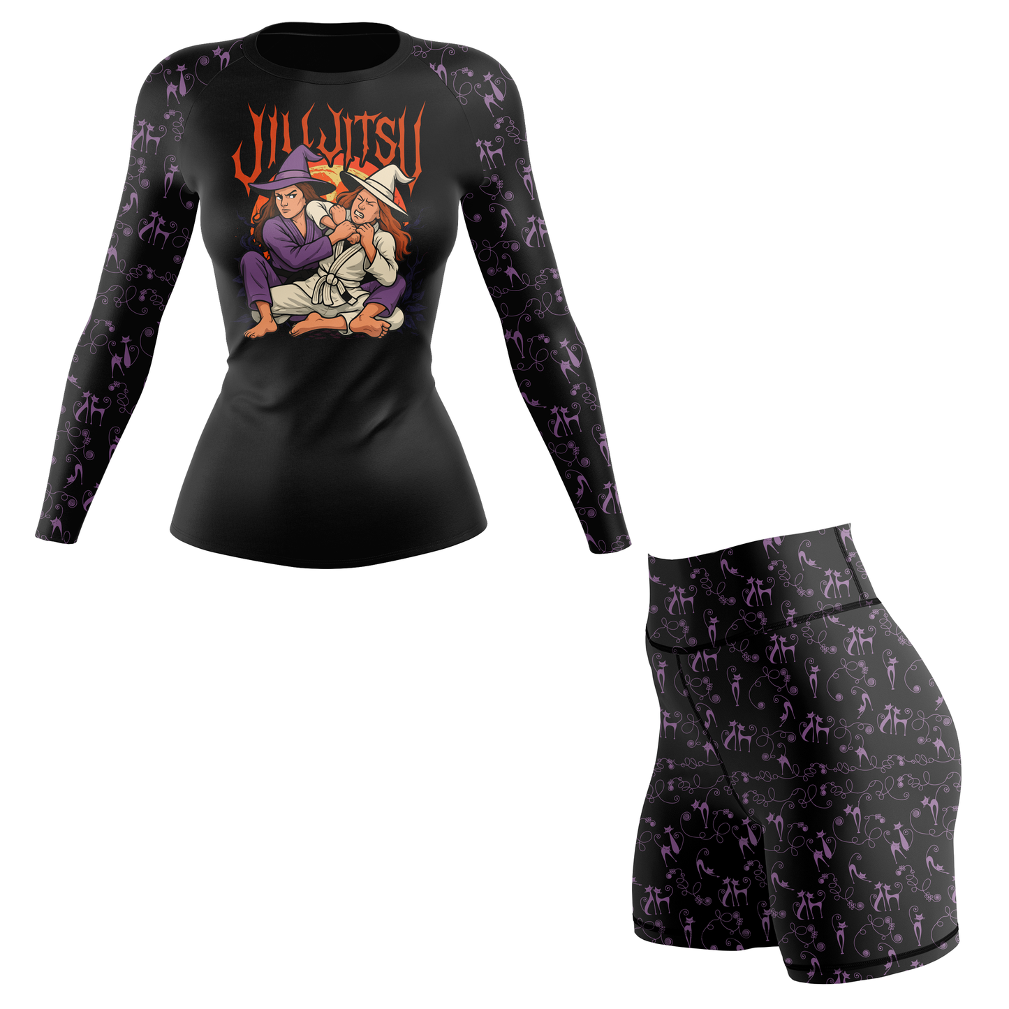 Witch Guard Women's BJJ Rash Guard