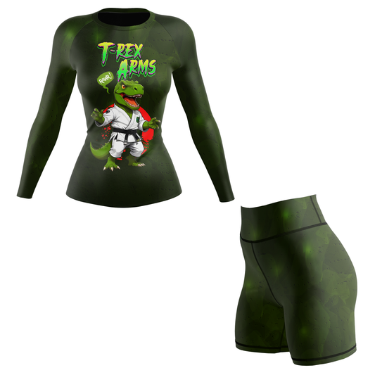 T-Rex Arms Women's BJJ Rash Guard