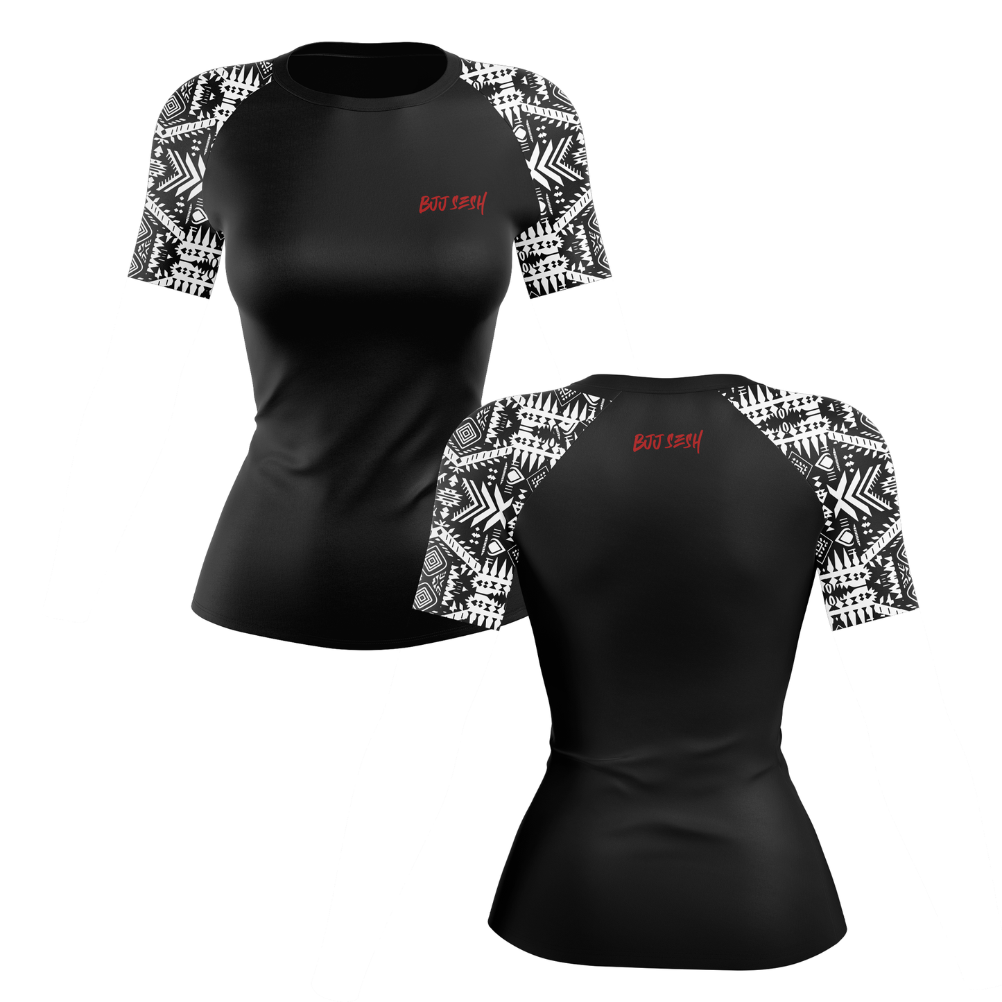 Apocalyptic Choke Women's BJJ Rash Guard - Short Sleeve