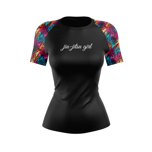 Jiu Jitsu Girl Women's BJJ Rash Guard - Shortsleeve