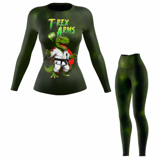 T-Rex Arms Women's BJJ Rash Guard