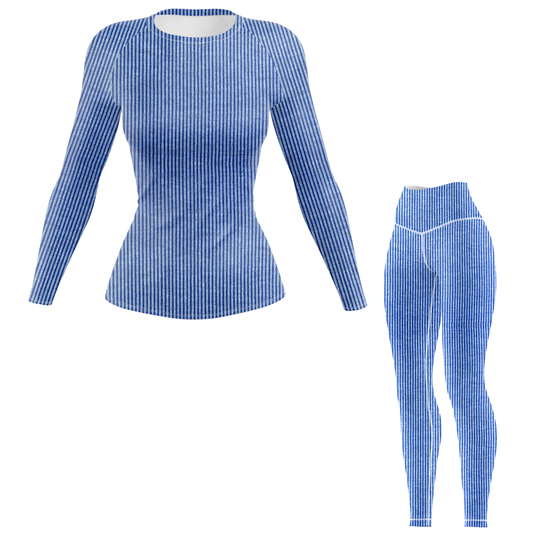 Classic Denim Women's BJJ Rash Guard