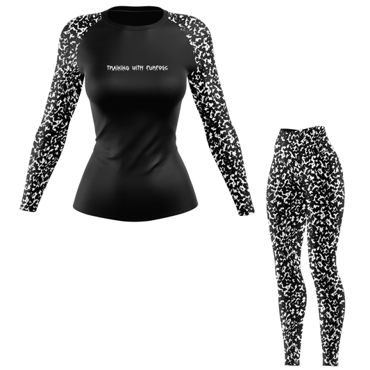 Training with Purpose Women's BJJ Rash Guard