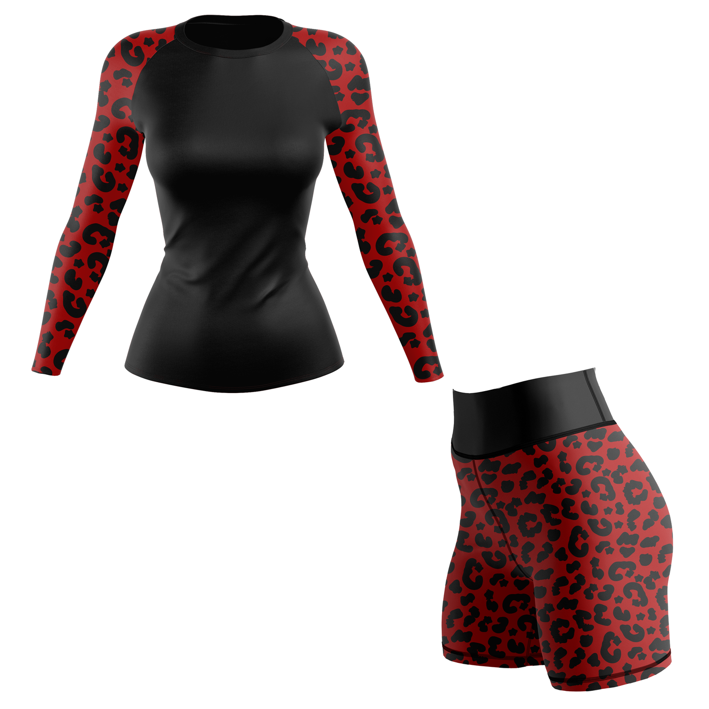 Leopard Strike Women's BJJ Rash Guard