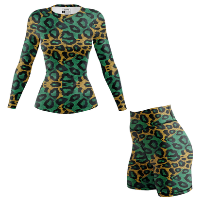 Savannah Leopard Women's BJJ Rash Guard