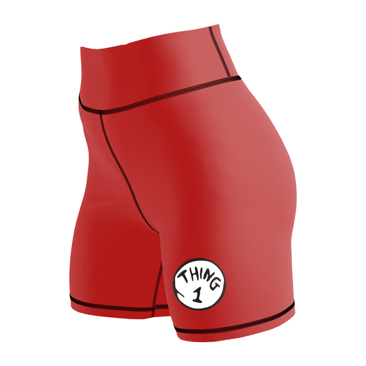 Thing 1 & Thing 2 Women's BJJ Spats Shorts