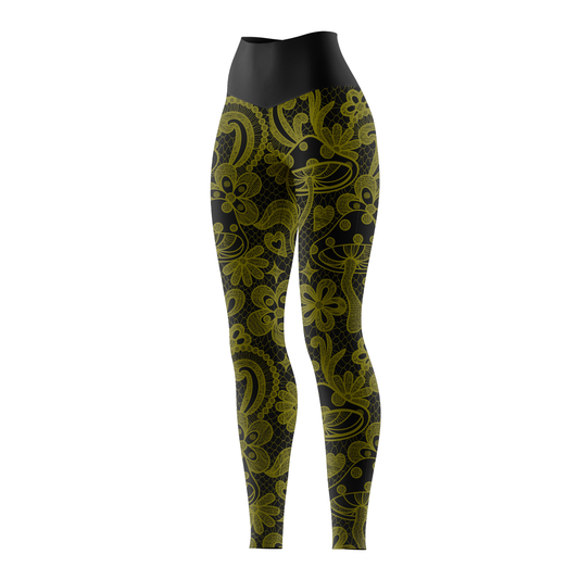 Neon Mushroom Women's BJJ Spats