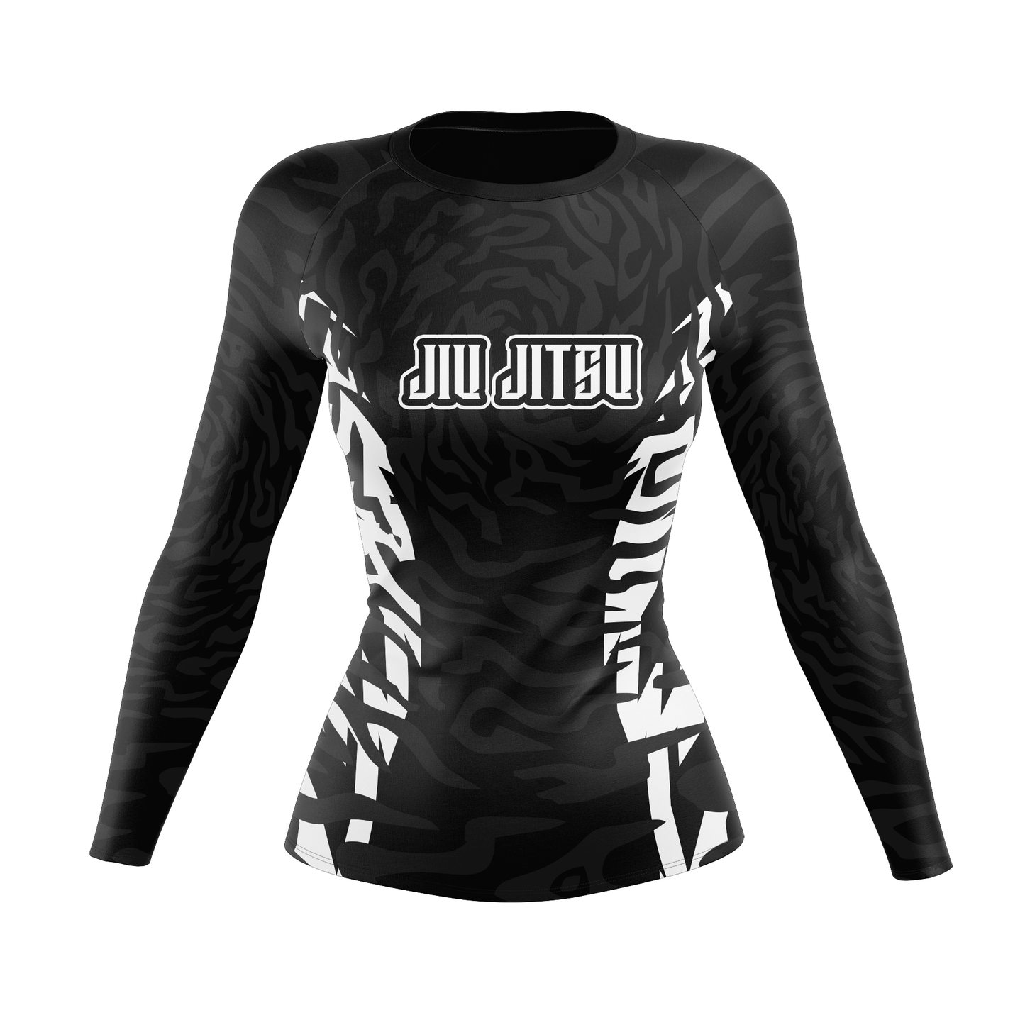 Jiu Jitsu Custom Ranked Women's BJJ Rash Guard