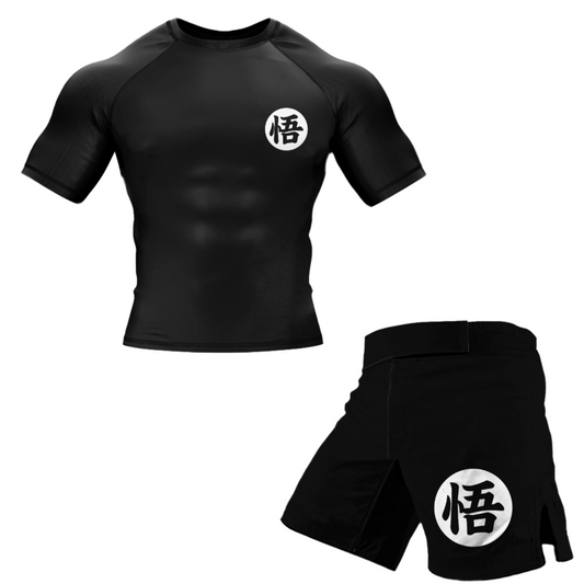 Saiyan BJJ Rash Guard - Shortsleeve