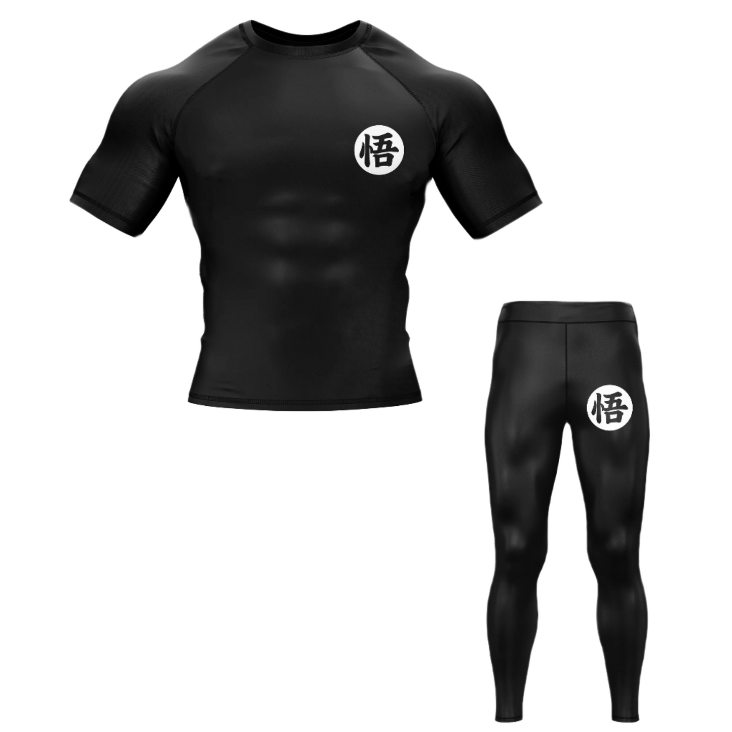 Saiyan BJJ Rash Guard - Shortsleeve