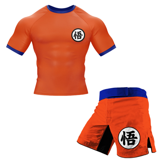 Goku BJJ Rash Guard - Shortsleeve