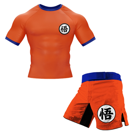 Kakarot BJJ Rash Guard - Shortsleeve