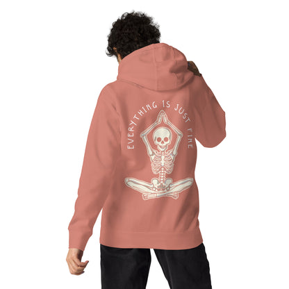 Everything Is Just Fine - Unisex Hoodie