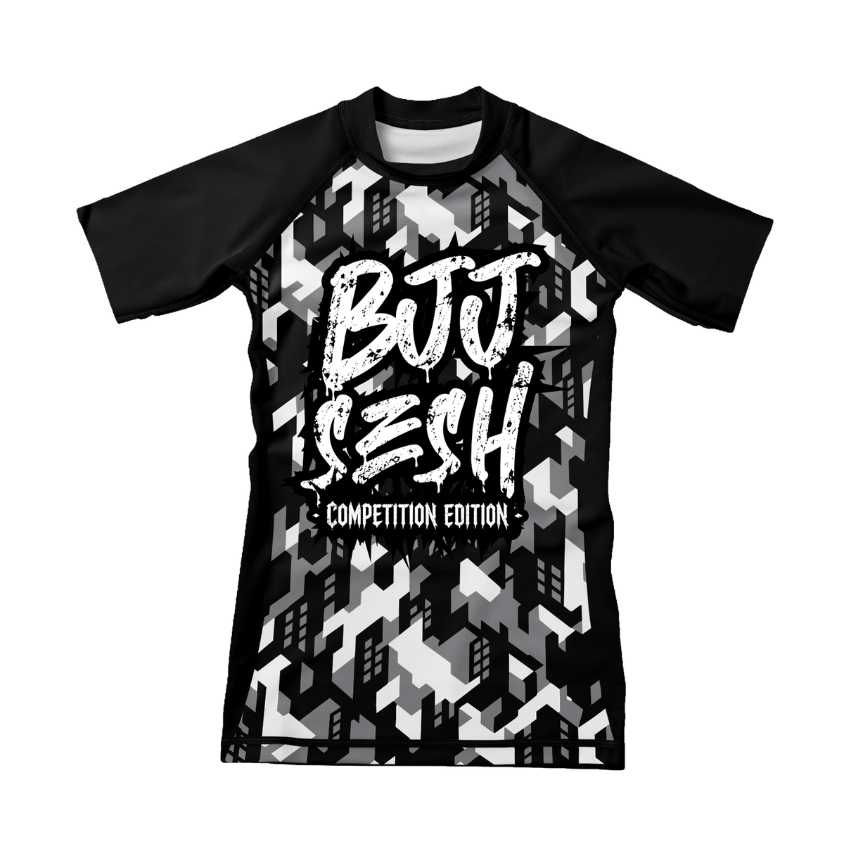 Urban Camo Competition Edition Kids BJJ Rash Guard