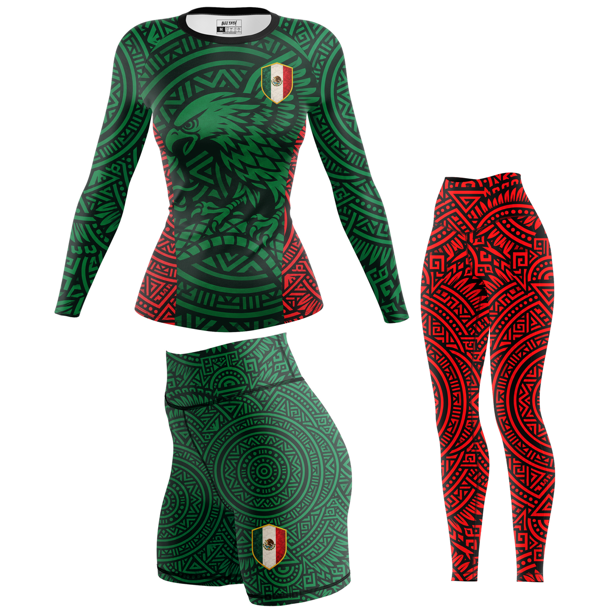 Mexico Women's BJJ Rash Guard