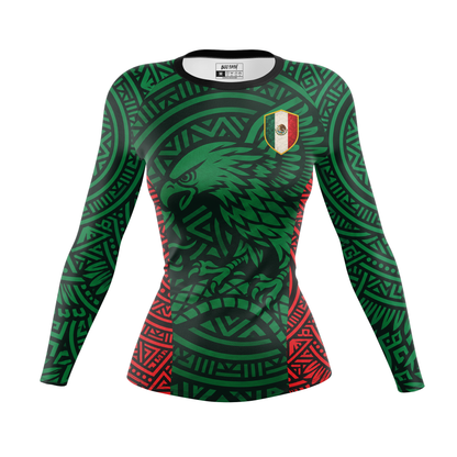 Mexico Women's BJJ Rash Guard